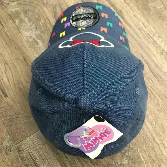 Disney Minnie Mouse Multi Bow Snapback Baseball Cap Adjustable - one size - Picture 5 of 7